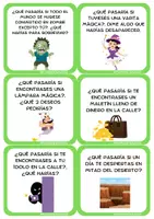 Vista previa - Juegos / Gamificación - ¿Qué pasaría sí? Juego de expresión oral - página 3