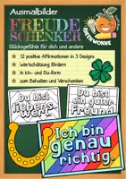 Vorschau - Mal- und Bastelvorlagen - Ausmalbilder: Freudeschenker für dich und andere - Deckblatt