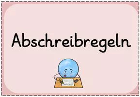 Vorschau - Mal- und Bastelvorlagen - Abschreibregeln/Abschreibtipps: Materialpaket - Seite 2