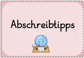 Vorschau - Mal- und Bastelvorlagen - Abschreibregeln/Abschreibtipps: Materialpaket - Seite 3