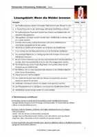 Vorschau - Arbeitsblätter - Waldbrände durch Klimawandel und Erderwärmung, Material zur Dokumentation: Wenn die Wälder brennen (planet e) + Lösungen u. Link #TimeForClimateAction - Seite 3