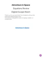 förhandsvisning - Lösa ekvationer | Digital Escape Room 🇬🇧 - sida 3