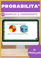förhandsvisning - Enkel och sammansatt sannolikhet | Matematikresurs, digital och utskrivbar 🇬🇧 - försättsblad