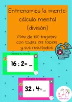 Vista previa - Juegos / Gamificación - Cálculo mental divisiones, por @maestrapt.lau - Portada