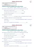 Aperçu - Préparation de séquence / Séquence complète - Production écrite - Le dialogue - Page 3