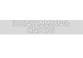 Vorschau - Unterrichtsreihen - Ideensammlung zum Klimaschutz - Umweltschutz - Müll - Plastik - Seite 1