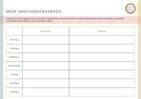 Vorschau - Arbeitsblätter - Soziales Lernen: Emotionstagebuch - Seite 2