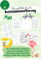 Vorschau - Arbeitsblätter - Wachsendes Materialpaket für die Buchstabeneinführung - Seite 1