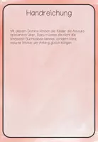 Vorschau - Spiele - Anlaute Domino Anfangsunterricht Spiel - Seite 1