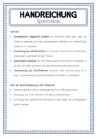 Vorschau - Fördermaterial/Inklusion - SCHULSACHEN Sprechanlass - Seite 1
