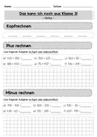 Vorschau - Arbeitsblätter - Materialpaket Lernstandserhebungen Anfang 4. Klasse - Seite 2