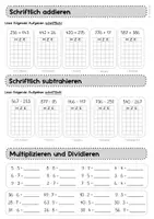 Vorschau - Arbeitsblätter - Materialpaket Lernstandserhebungen Anfang 4. Klasse - Seite 3