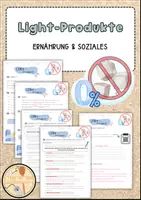 Vorschau - Unterrichtsreihen - Light-Produkte - Ernährung & Soziales - Deckblatt