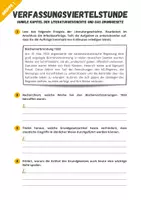 Vorschau - Arbeitsblätter - Verfassungsviertelstunde Deutsch Klasse 11: Dunkle Kapitel der Literatur #demokratiestärken - Seite 3