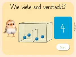 Vorschau - Spiele - Zahlzerlegung - Schüttelbox - Zahl 4 - interaktive PDF/Quiz - Seite 2