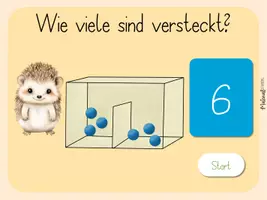 Vorschau - Stationenlernen - Zahlzerlegung - Schüttelbox - Zahl 6 - interaktive PDF/Quiz - Seite 2