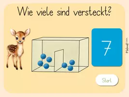 Vorschau - Stationenlernen - Zahlzerlegung - Schüttelbox - Zahl 7 - interaktive PDF/Quiz - Seite 2