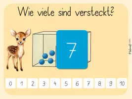 Vorschau - Stationenlernen - Zahlzerlegung - Schüttelbox - Zahl 7 - interaktive PDF/Quiz - Seite 3