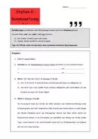 Vorschau - Stationenlernen - Lerntheke Zeichensetzung LMP - Seite 2