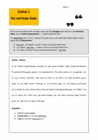Vorschau - Stationenlernen - Lerntheke Zeichensetzung LMP - Deckblatt