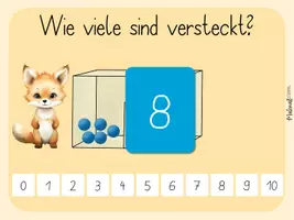 Vorschau - Stationenlernen - Zahlzerlegung - Schüttelbox - gemischt 2-10 (Spiel 1) - interaktive PDF/Quiz - Seite 2