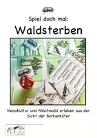 Vorschau - Mal- und Bastelvorlagen - Waldsterben Spiel - Deckblatt