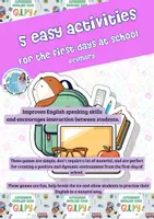 anteprima - Programmi scolastici / Materiali per docenti - Idee e giochi per il ritorno a scuola - Pagina di copertina