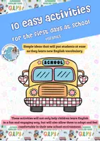 anteprima - Programmi scolastici / Materiali per docenti - Idee e giochi per il ritorno a scuola - Pagina di copertina