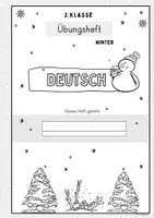 Vorschau - Unterrichtsreihen - Klasse 2 Winter Interaktive Übungen Deutsch Übungsheft Winter, Lesen, Rechtschreibung, Wortarten - Seite 3