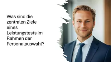 Vorschau - Präsentationen/Tafelbilder - Personalauswahl: Merkmale von Leistungstests & Assessment-Center - Seite 1