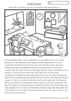 Vorschau - Arbeitsblätter - Lesen und Malen in der Schule. Lesetraining differenziert, 1.Klasse, 2.Klasse, 3.Klasse, 4.Klasse - Seite 1