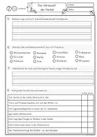 Vorschau - Arbeitsblätter - Erster Sachtext Herbst Lesen und verstehen, Leseaufgabe Klasse 2, 3 - Seite 3