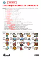 Aperçu - Feuilles d'exercices - LE PLUS-QUE-PARFAIT DE L’INDICATIF – Compréhension orale - Page 2