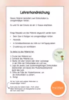 Vorschau - Fördermaterial/Inklusion - Drehscheibe - unregelmäßige Verben / starke Verben I Merkhilfe - Seite 1