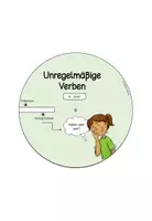 Vorschau - Fördermaterial/Inklusion - Drehscheibe - unregelmäßige Verben / starke Verben I Merkhilfe - Seite 2