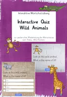 Vorschau - Interaktives Material - Interaktives Quiz "Wild Animals" - Seite 1
