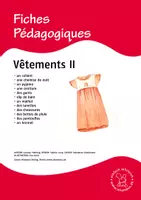 Vorschau - Bildkarten - Bildkarten Französisch: vêtements 2 - Deckblatt