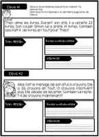 Aperçu - Préparation de séance / Séance complète - Petits problèmes écrits mathématiques - Page 2