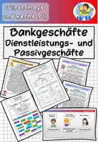 Vorschau - Stundenentwürfe - Bankgeschäfte - Dienstleistungs- und Passivgeschäfte Wirtschaft und Recht 9 II Lehrplan Plus - Deckblatt