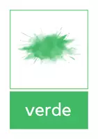Vorschau - Arbeitsblätter - Bild- und Wortkarten Spanisch Farben - Seite 2