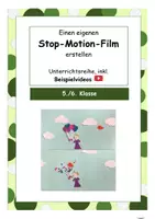 Vorschau - Stundenentwürfe - Eigener Stop-Motion-Film erstellen - Deckblatt