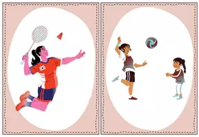Vorschau - Fördermaterial/Inklusion - Bild- und Wortkarten: Sportarten - Seite 1