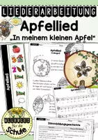 Vorschau - Stundenentwürfe - In meinem kleinen Apfel: Liederarbeitung und Visualisierung "Apfellied" - Deckblatt