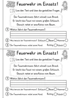 Vorschau - Mal- und Bastelvorlagen - Miniheft 10 Lesetexte - Thema Berufe | Deutsch 1. Klasse - Seite 3