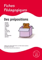 Vorschau - Bildkarten - Bildkarten Französisch: des prépositions - Deckblatt