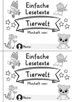 Vorschau - Arbeitsblätter - Einfache Lesetexte | 20 Minihefte | Materialpaket | Deutsch 1. Klasse - Seite 3