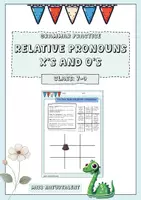 Vorschau - Spiele - Let's practice - Relative Pronouns! X's and O's - Deckblatt