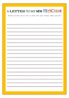 Aperçu - Inclusion - Dear new Teacher (new version) - Page de couverture