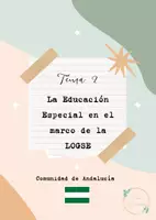Vista previa - Unidades / Secuencias / Situaciones de Aprendizaje - Oposiciones PT Andalucía: Esquema tema 2 - Portada