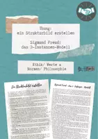 Vorschau - Arbeitsblätter - Das Drei-Instanzen-Modell von Sigmund Freud - Deckblatt